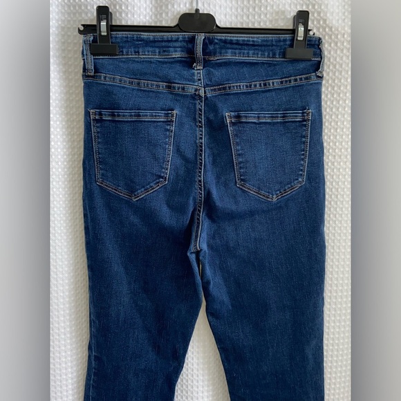 Women’s REITMANS The Insider super high rise dark blue wash skinny jeans size 30 - Picture 10 of 12